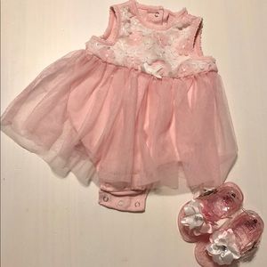 Baby Girl dress and sandals